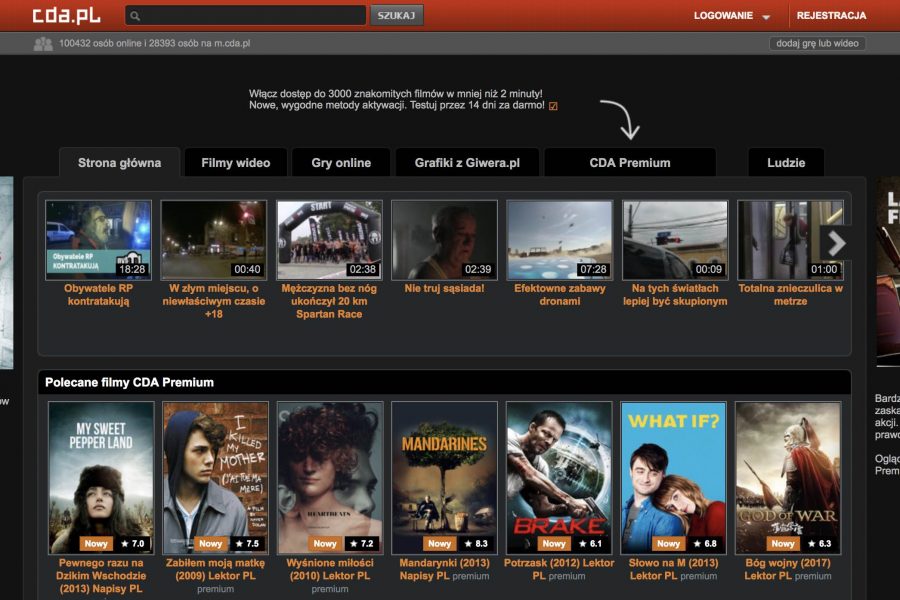 Od serwisu z gierkami flash o niczym, przez jaskinię piractwa po „polski Netflix”. CDA.pl chce wejść na giełdę? Ja bym nie inwestował [akt.]