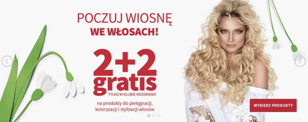 Aplikacja Rossmann bije rekordy popularności po promocji 2+2 gratis do pielęgnacji włosów