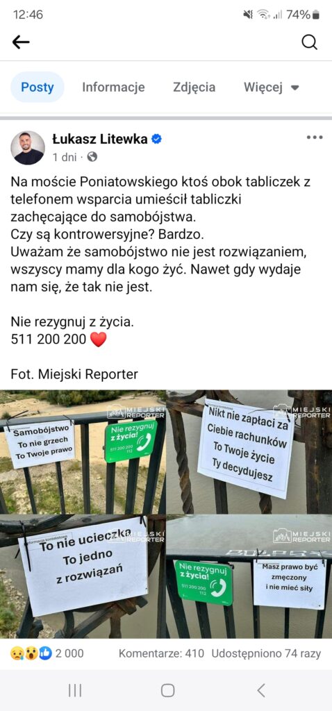 nakłanianie do samobójstwa