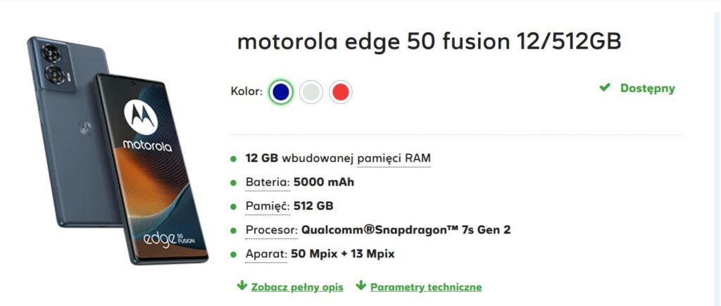 Święta w Plusie - Motorola